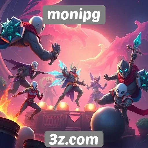 Comparação entre jogos populares do monipg e concorrentes